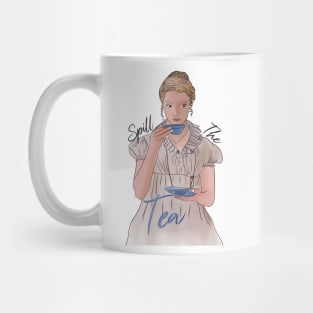 Spill the Tea: Text Style #1 Mug